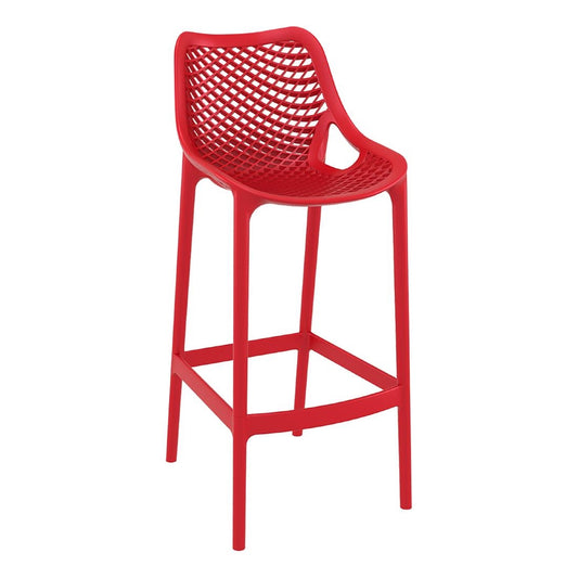 Furnlink Siesta Exclusive Air Barstool 75 - Red (2 Pack) (Pack of 2) • PAS-DD028