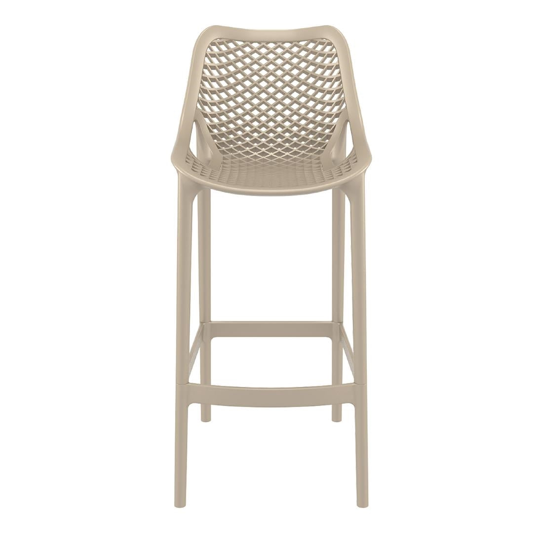 Furnlink Siesta Exclusive Air Barstool 75 - Taupe (2 Pack) (Pack of 2) • PAS-DD029