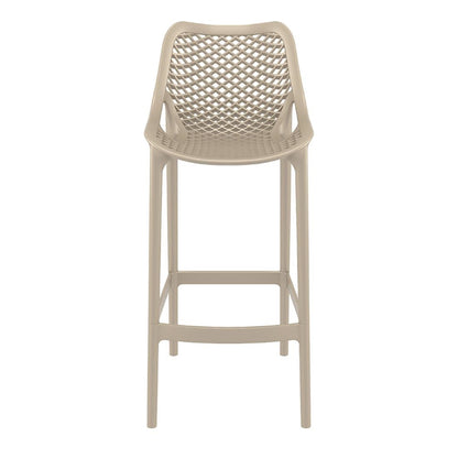 Furnlink Siesta Exclusive Air Barstool 75 - Taupe (2 Pack) (Pack of 2) • PAS-DD029