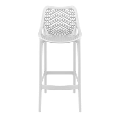 Furnlink Siesta Exclusive Air Barstool 75 - White (2 Pack) (Pack of 2) • PAS-DD030