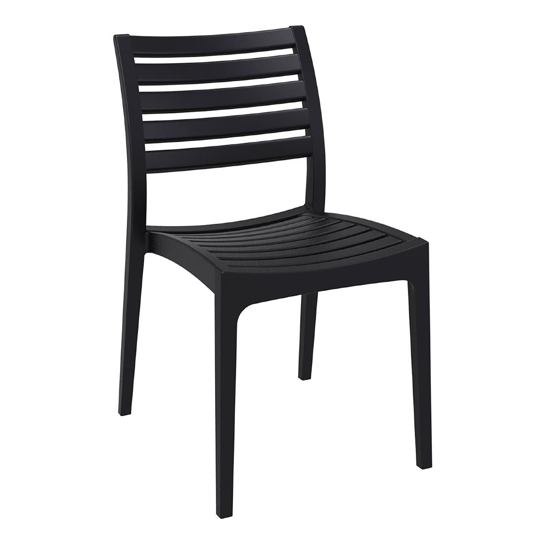 Siesta Exclusive Ares Chair Black (2 Pack) • PAS-DD032