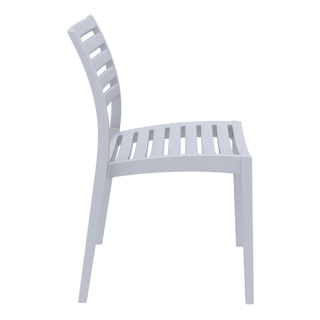 Siesta Exclusive Ares Chair Silver Grey (2 Pack) • PAS-DD034