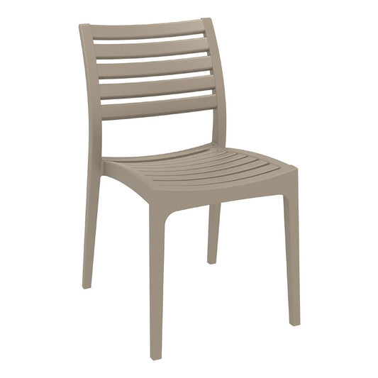 Siesta Exclusive Ares Chair Taupe (2 Pack) • PAS-DD035