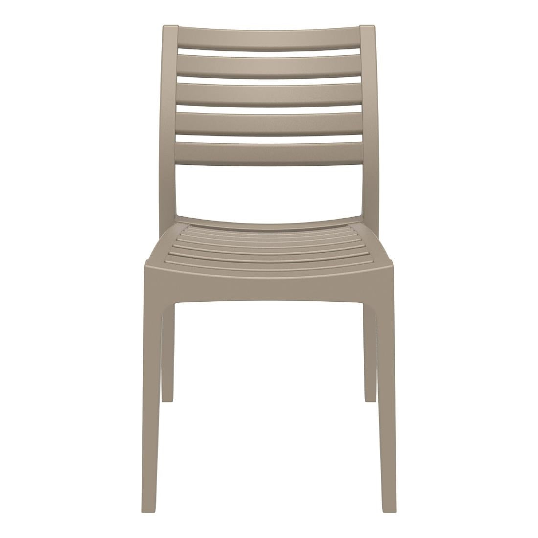 Siesta Exclusive Ares Chair Taupe (2 Pack) • PAS-DD035