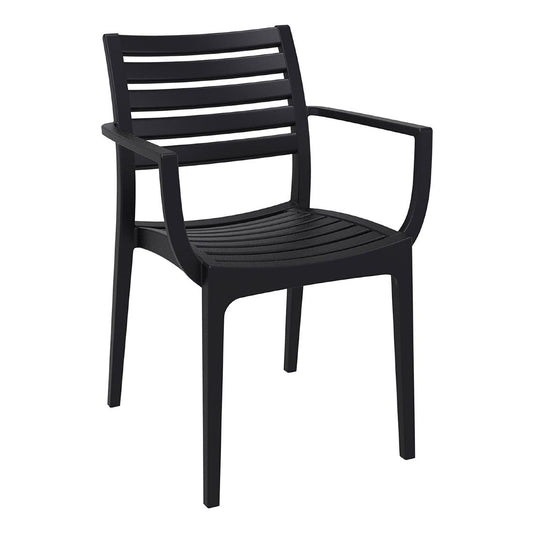 Siesta Exclusive Artemis Armchair Black (2 Pack) • PAS-DD038