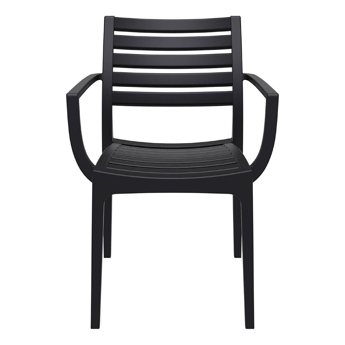 Siesta Exclusive Artemis Armchair Black (2 Pack) • PAS-DD038