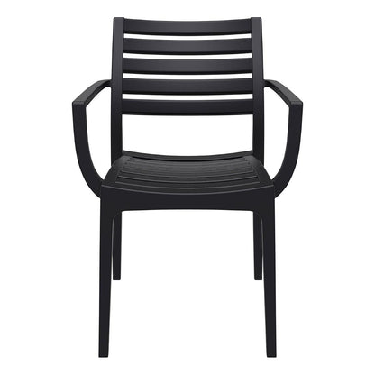 Siesta Exclusive Artemis Armchair Black (2 Pack) • PAS-DD038