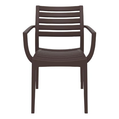 Siesta Exclusive Artemis Armchair Chocolate (2 Pack) • PAS-DD039