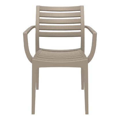 Furnlink Siesta Exclusive Artemis Armchair - Taupe (2 Pack) (Pack of 2) • PAS-DD041