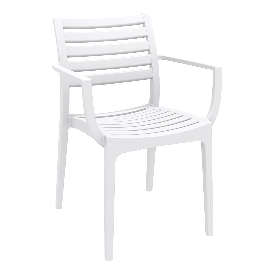 Siesta Exclusive Artemis Armchair White (2 Pack) • PAS-DD042