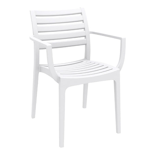 Siesta Exclusive Artemis Armchair White (2 Pack) • PAS-DD042