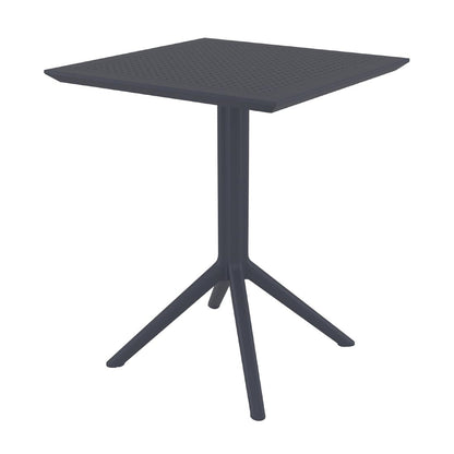 Siesta Exclusive Sky Folding Table 60 Square Anthracite • PAS-DD083