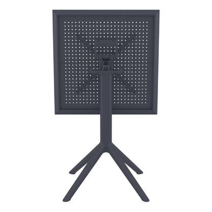 Siesta Exclusive Sky Folding Table 60 Square Anthracite • PAS-DD083