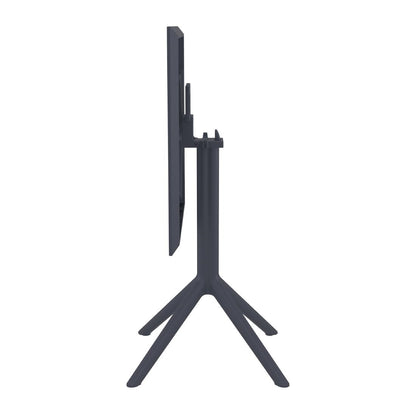 Siesta Exclusive Sky Folding Table 60 Square Anthracite • PAS-DD083