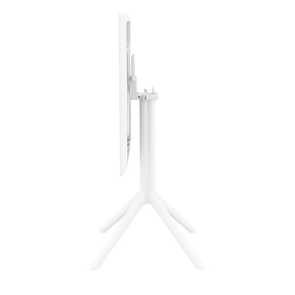 Siesta Exclusive Sky Folding Table 60 Square White • PAS-DD087