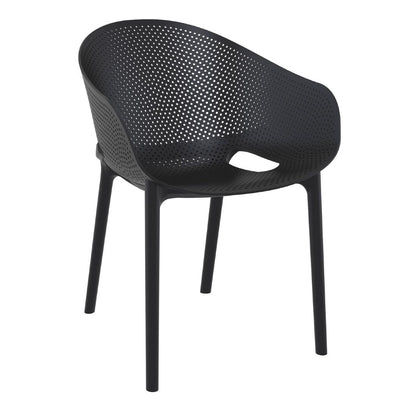 Siesta Exclusive Sky Pro Chair Black (2 Pack) • PAS-DD089