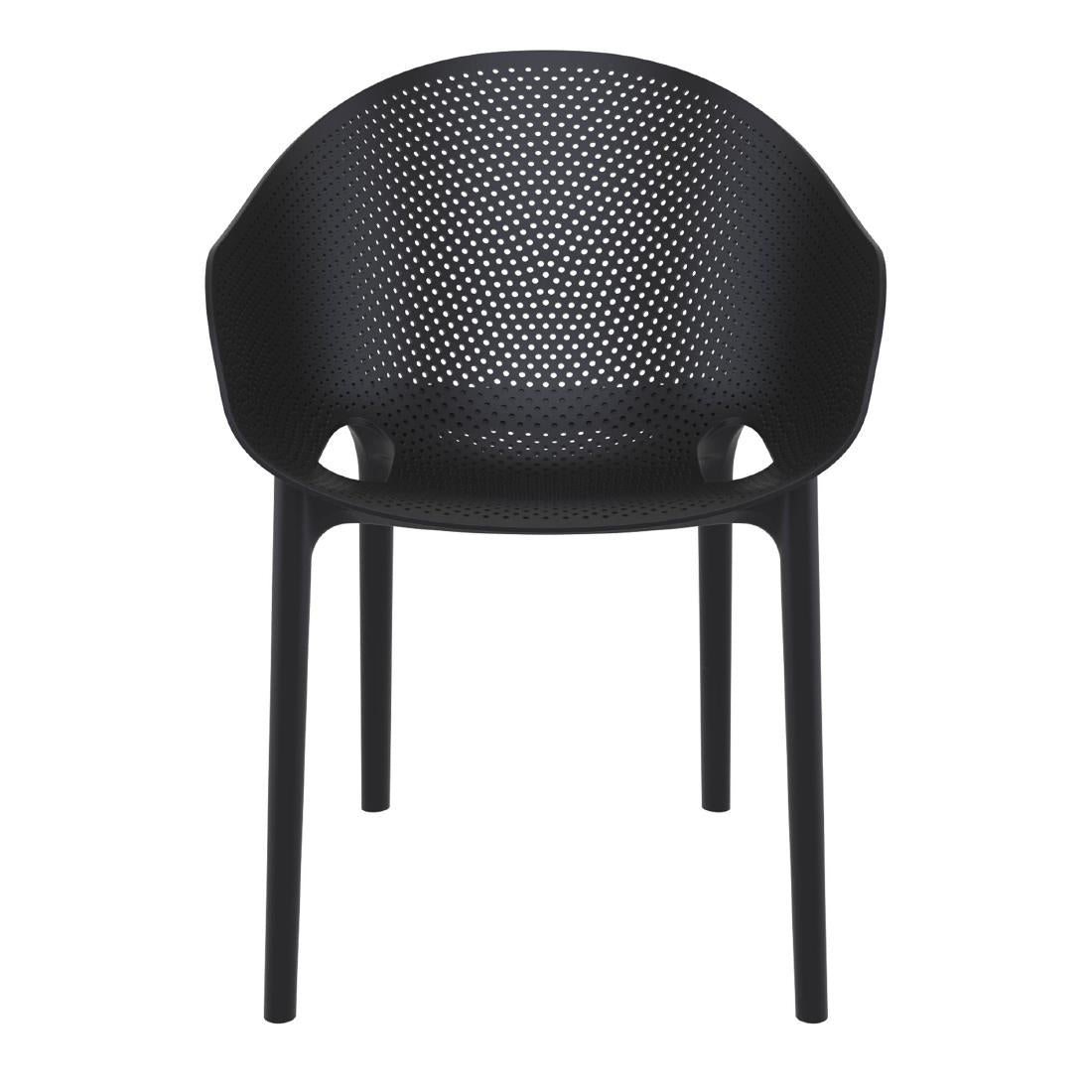 Siesta Exclusive Sky Pro Chair Black (2 Pack) • PAS-DD089
