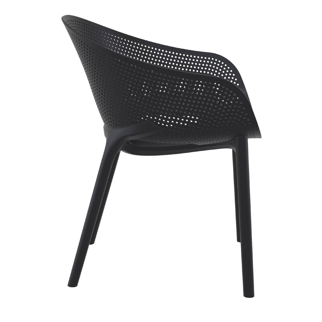 Siesta Exclusive Sky Pro Chair Black (2 Pack) • PAS-DD089