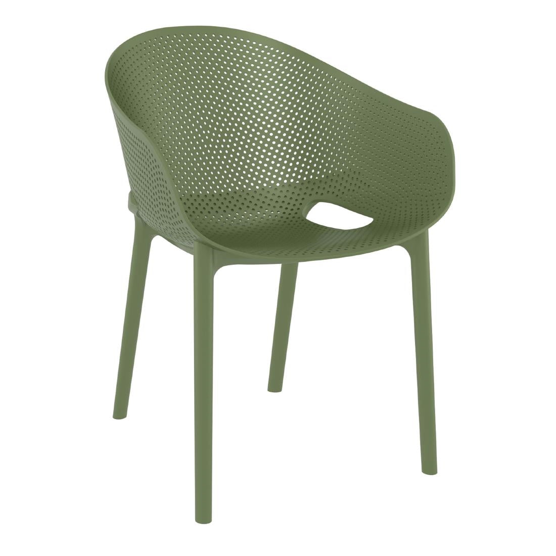 Siesta Exclusive Sky Pro Chair Olive Green (2 Pack) • PAS-DD090