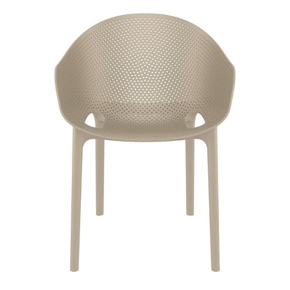 Siesta Exclusive Sky Pro Chair Taupe (2 Pack) • PAS-DD091