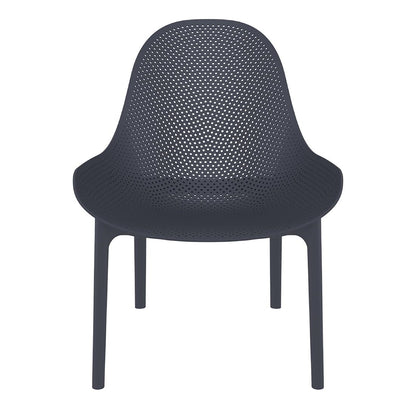 2 x Furnlink Siesta Exclusive Sky Chair - Anthracite • PAS-DD093