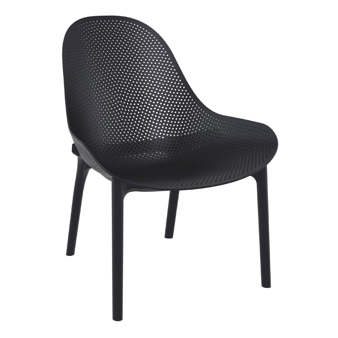 Siesta Exclusive Sky Lounge Black (2 Pack) • PAS-DD094