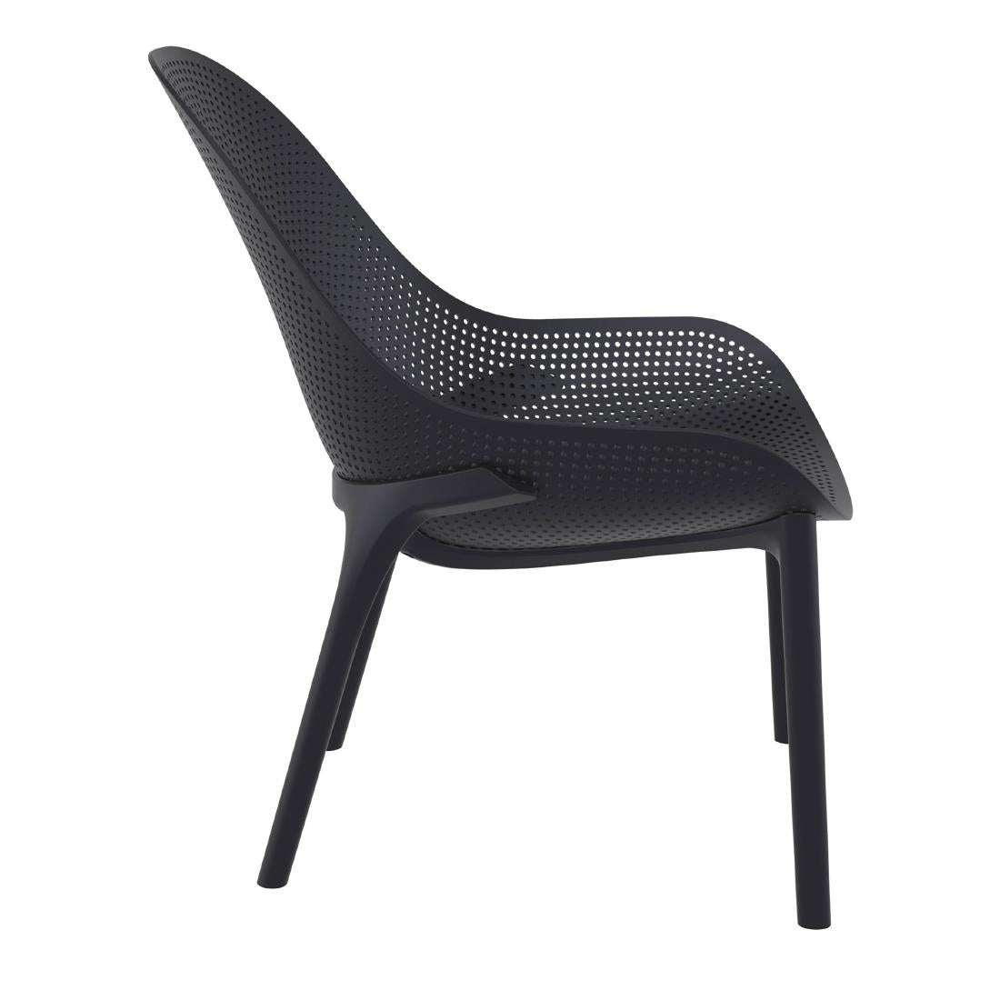 Siesta Exclusive Sky Lounge Black (2 Pack) • PAS-DD094