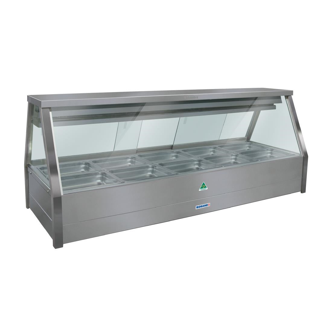 Roband EFX25RD Refrigerated Food Display Bar With 10x 1/2 Gastronorm Pans • PAS-DD117