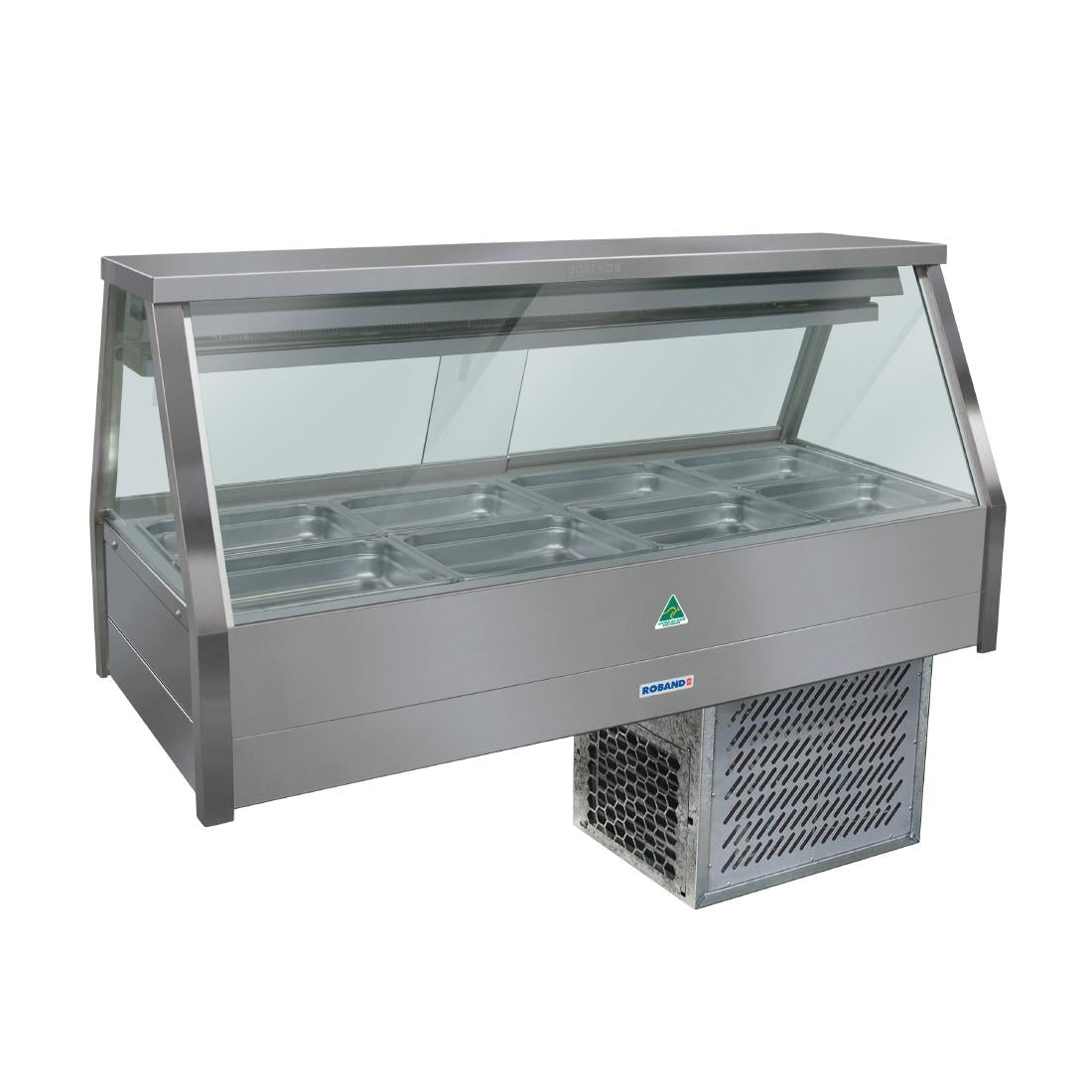 Roband ERX24RD Refrigerated Food Display Bar With 8x1/2 Gastronorm Pans • PAS-DD120