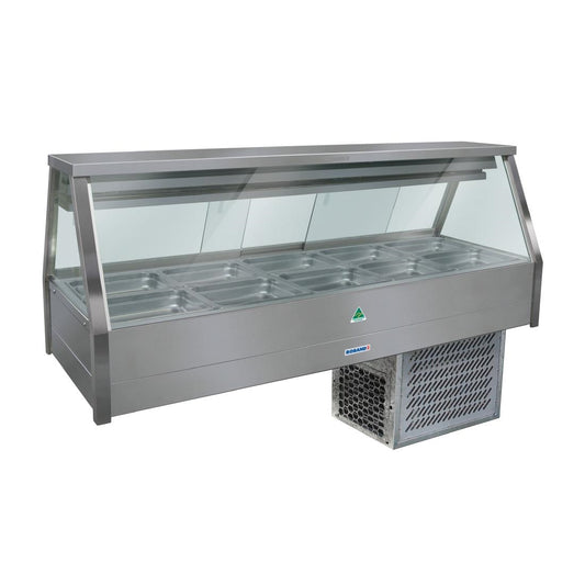 Roband ERX25RD Refrigerated Food Display Bar With 10x1/2 Gastronorm Pans • PAS-DD121