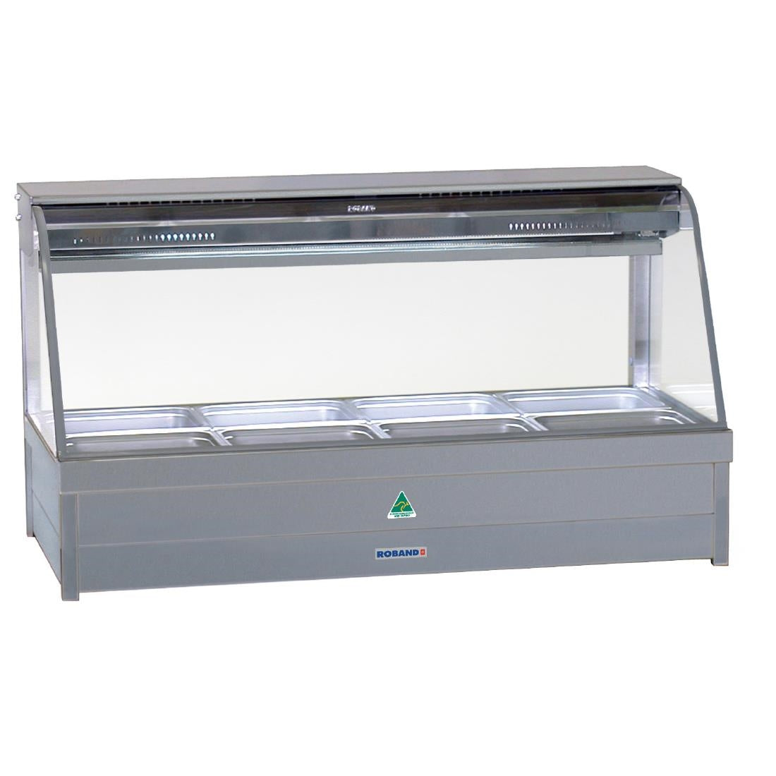 Roband CFX24RD Refrigerated Food Display Bar With Rear Roller doors And 8x 1/2 Gastronorm Pans • PAS-DD131