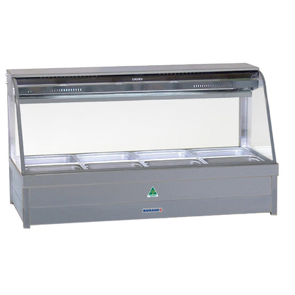 Roband CFX24RD Refrigerated Food Display Bar With Rear Roller doors And 8x 1/2 Gastronorm Pans • PAS-DD131