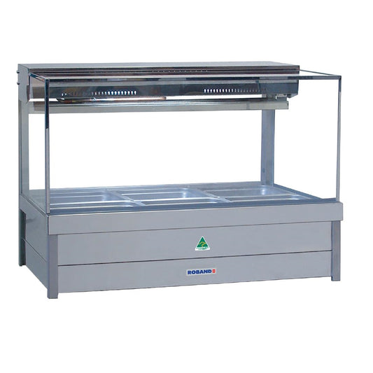 Roband SFX23RD Refrigerated Food Display Bar With 6x 1/2 Gastronorm Pans • PAS-DD142