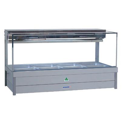 Roband SFX24RD Refrigerated Food Display Bar With 8x 1/2 Gastronorm Pans • PAS-DD143