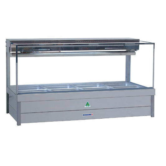 Roband SFX24RD Refrigerated Food Display Bar With 8x 1/2 Gastronorm Pans • PAS-DD143