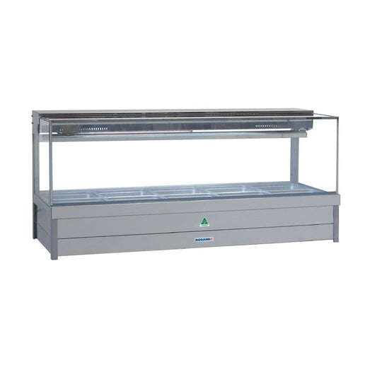 Roband SFX26RD Refrigerated Food Display Bar With 12x 1/2 Gastronorm Pans • PAS-DD145