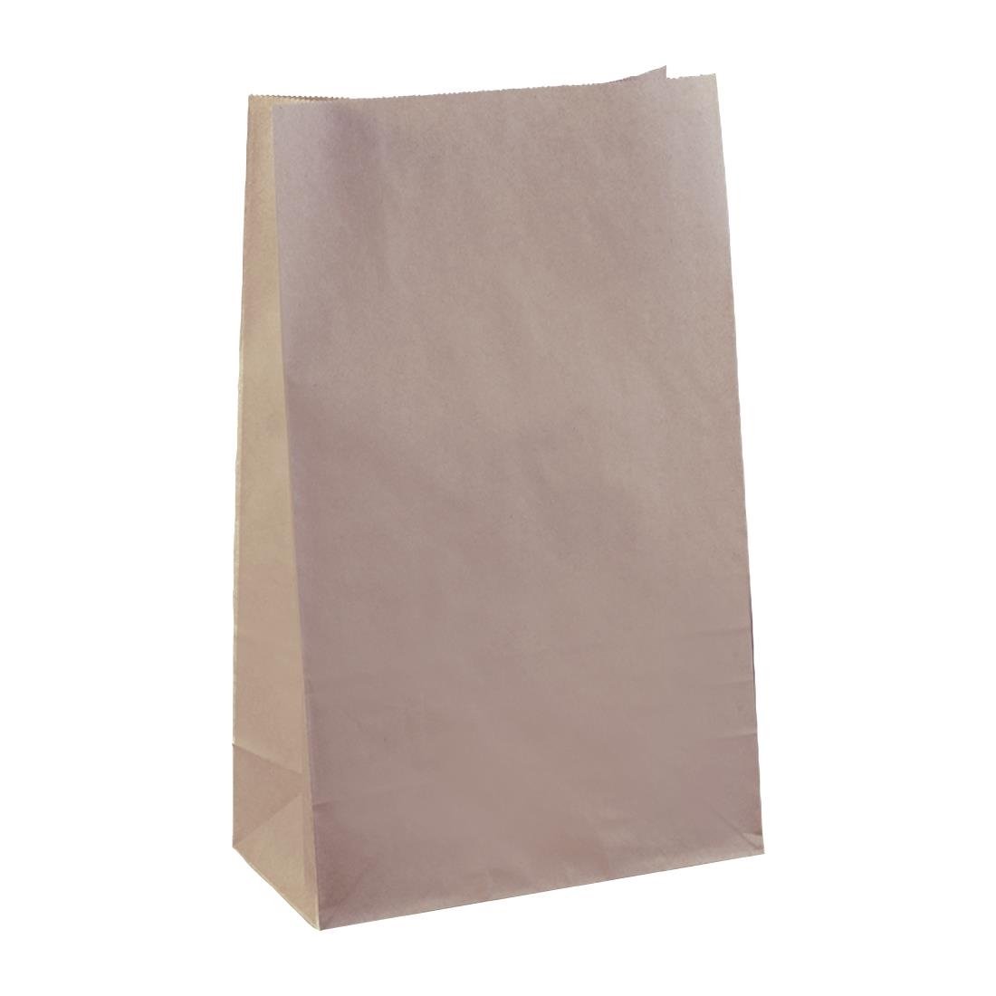 Detpak #20 Slim SOS Brown Paper Bag (Pack of 200) • PAS-DD316