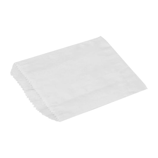 Detpak #1/2 Square Greaseproof Flat Bag (Pack of 500) • PAS-DD363