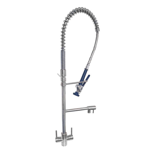 Jetstream JET1500D Deck Mounted Pre Rinse Spray Tap with Blue Handle • PAS-DD392