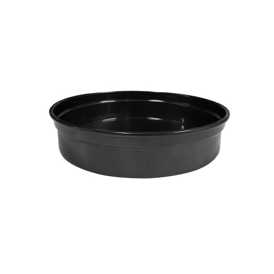 Tomkin Chef Inox Round Aluminium Bar Tray Black 240x50mm (240x50mm | Black | Aluminium) • PAS-DD429