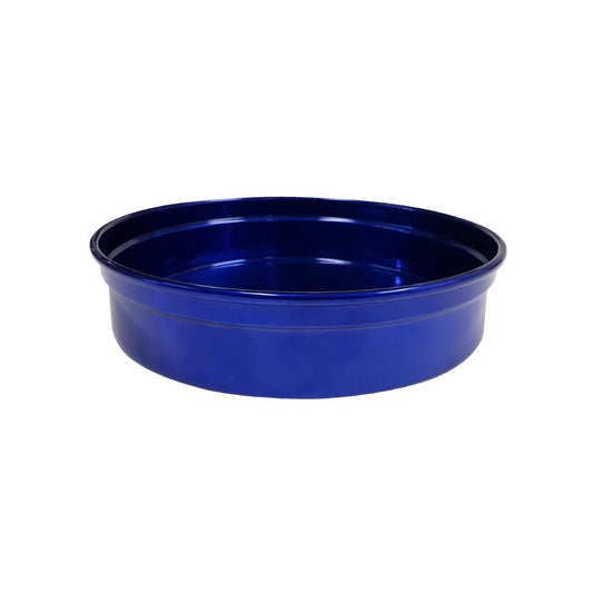 Tomkin Chef Inox Round Aluminium Bar Tray Blue 240x50mm (240x50mm | Blue | Aluminium) • PAS-DD431