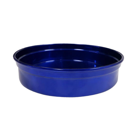 Tomkin Chef Inox Round Aluminium Bar Tray Blue 330x50mm (330x50mm | Blue | Aluminium) • PAS-DD432