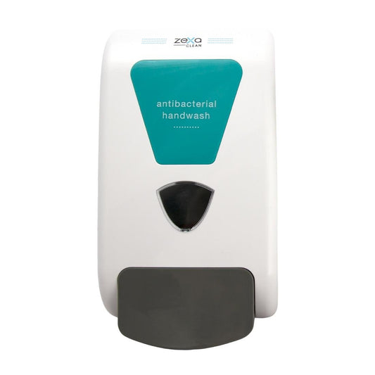 Zexa manual dispenser with antibac hand fascia plate • PAS-DD449