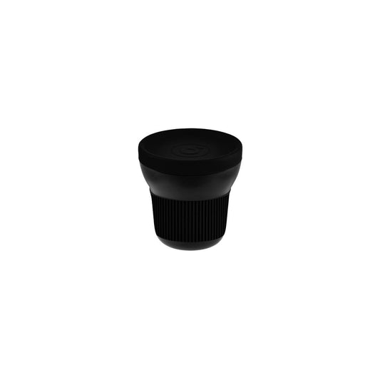 Bonna Notte Black Softline Mug With Silicone Cover & Sleeve 300ml (6 Pack) • PAS-DD532