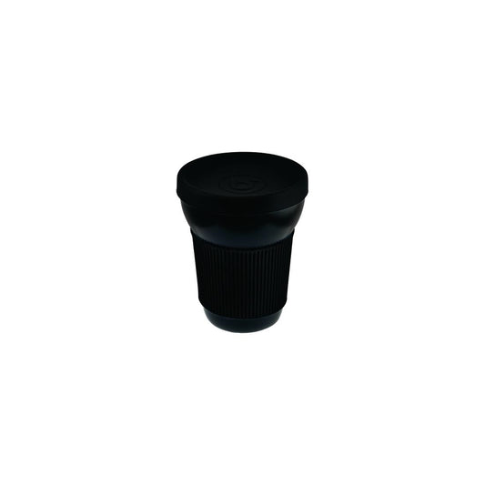 Bonna Notte Black Softline Mug With Silicone Cover & Sleeve 350ml (6 Pack) • PAS-DD533