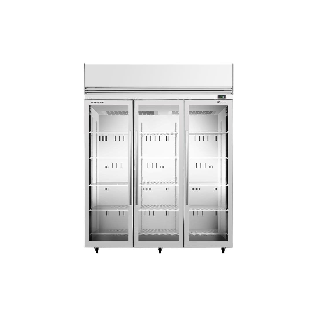 SKOPE ActiveCore 3 Glass Door Display or Storage Freezer - TMF1500N-A - 1396Ltr • PAS-DD542