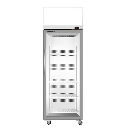 SKOPE EziCore 1 Glass Door Display or Storage Fridge TCE650N - 557Ltr • PAS-DD543