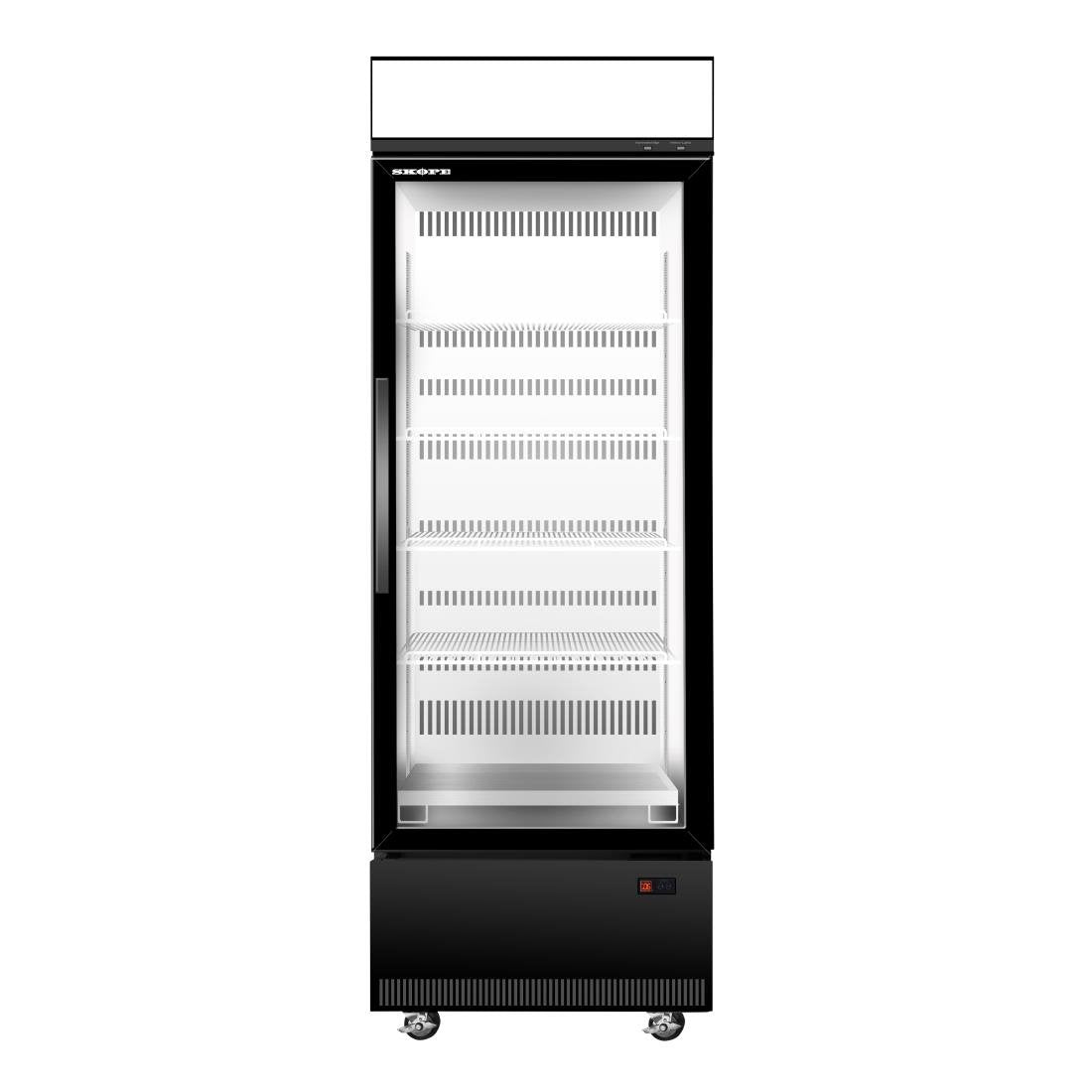 SKOPE EziCore 1 Glass Door Display or Storage Fridge BCE600N - 559Ltr • PAS-DD544