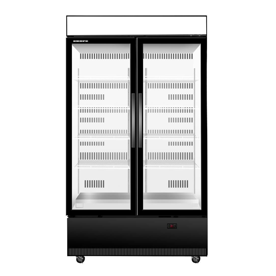 SKOPE EziCore BCE Two Door Upright Display or Storage Fridge BCE1200N 1030Ltr • PAS-DD545