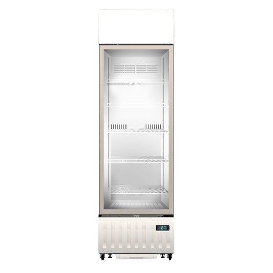 SKOPE Serene 1 Glass Door Display Fridge - SC430N - 420Ltr • PAS-DD546